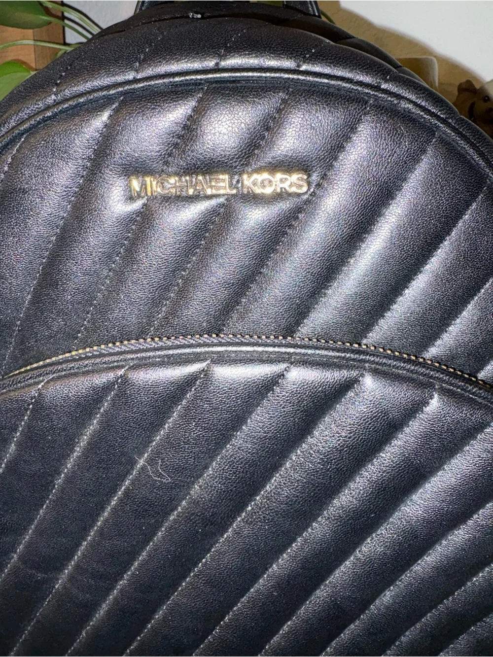 Michael Kors Quilted Leather Backpack | Black | Gold Hardware | NWOT ✨